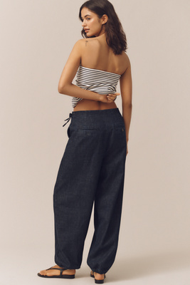 Pilcro Mid-Rise Pull-On Jogger Jeans