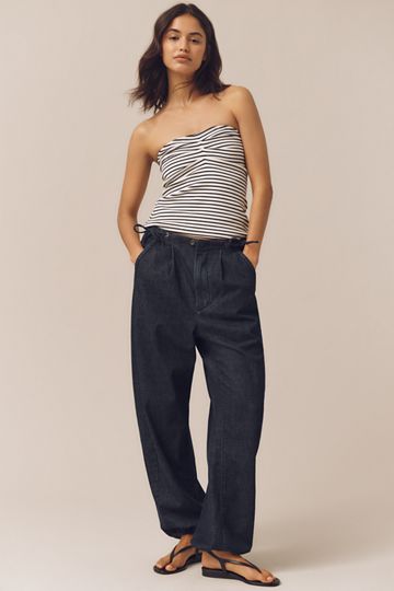Pilcro Mid-Rise Pull-On Jogger Jeans