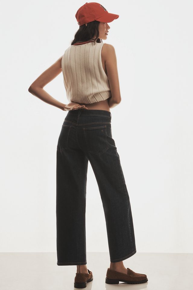 The Edie Mid-Rise Straight-Leg Jeans by Pilcro #2