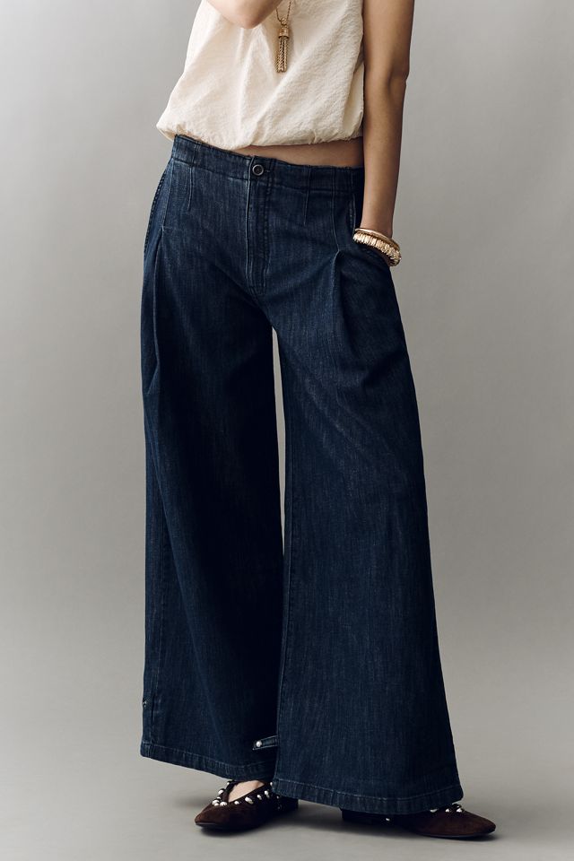 Pilcro High-Rise Wide-Leg Trouser Jeans #1
