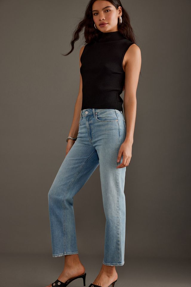 PAIGE Sarah Jeans Dritti a Vita Media #4