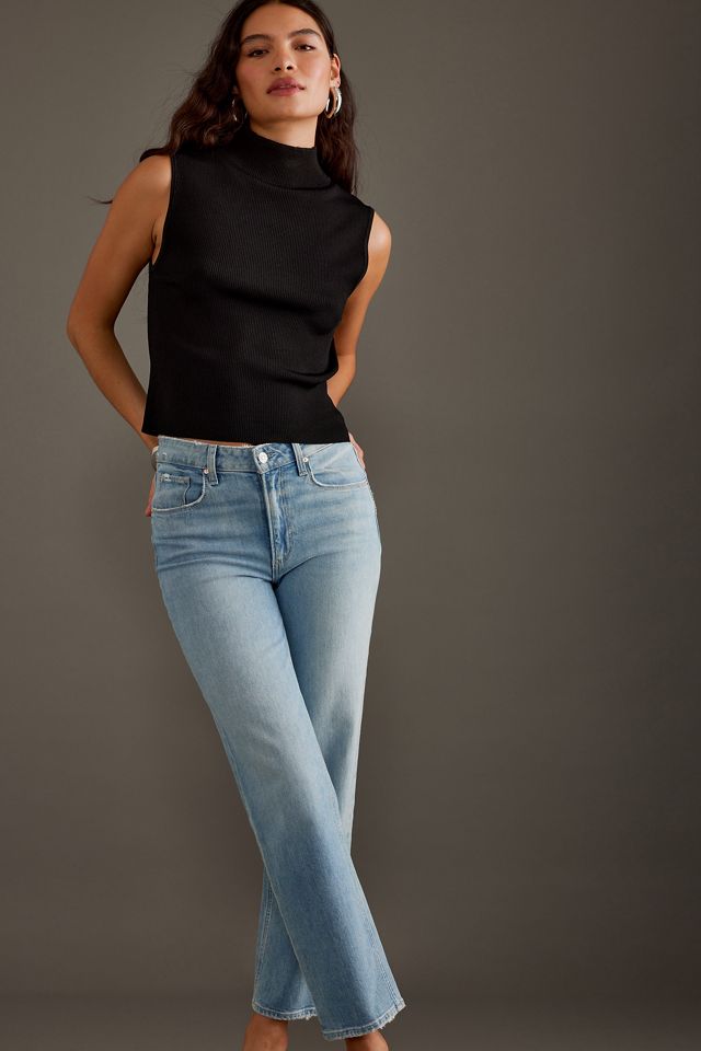 PAIGE Sarah Jeans Dritti a Vita Media #5