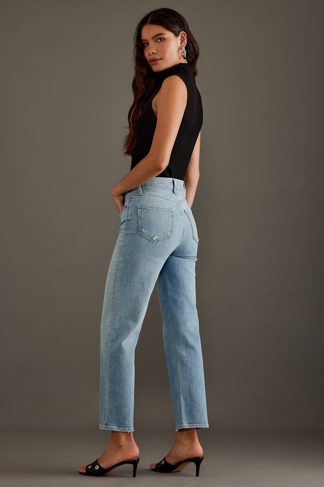 PAIGE Sarah Jeans Dritti a Vita Media #1