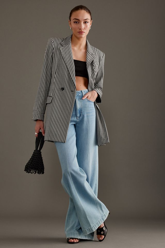 Jeans PAIGE Harper Taille Haute Jambes Larges #4