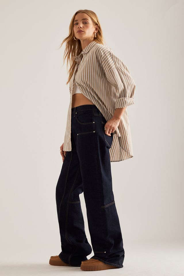 Jeans de Trabajo PAIGE Arellia de Pierna Barril #2