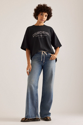 Jeans Zoey taille haute et jambes larges en , taille: 28 chez Anthropologie - PAIGE - Modalova