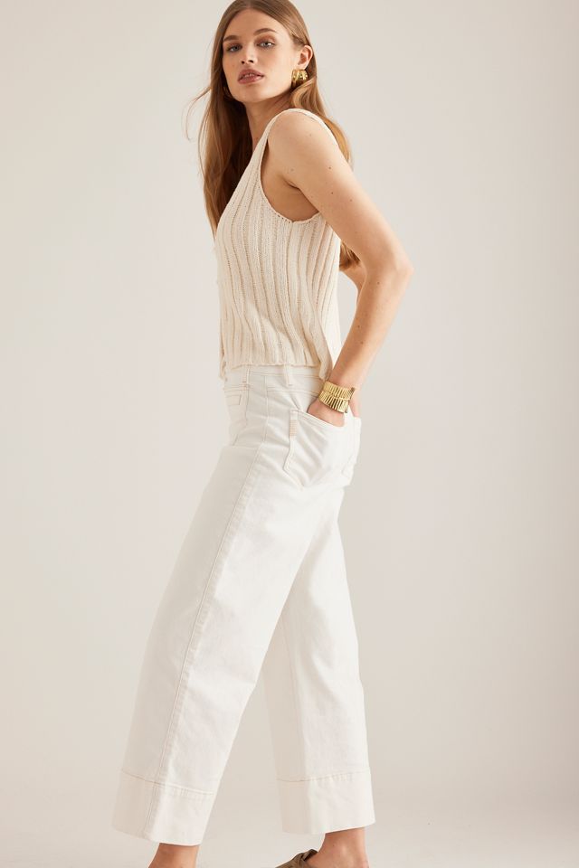 PAIGE Anessa Wide-Leg Jeans #2