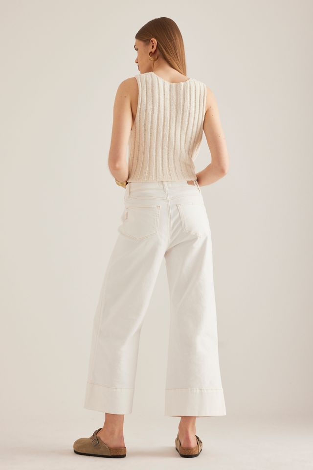 PAIGE Anessa Wide-Leg Jeans #1