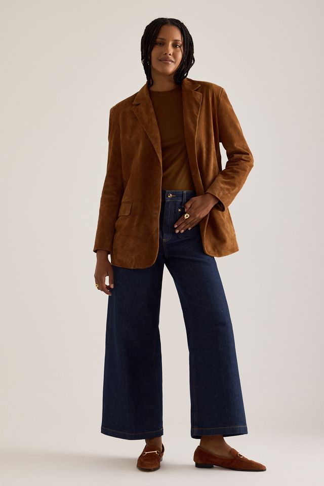 PAIGE Harper Ankle Wide-Leg Jeans #3