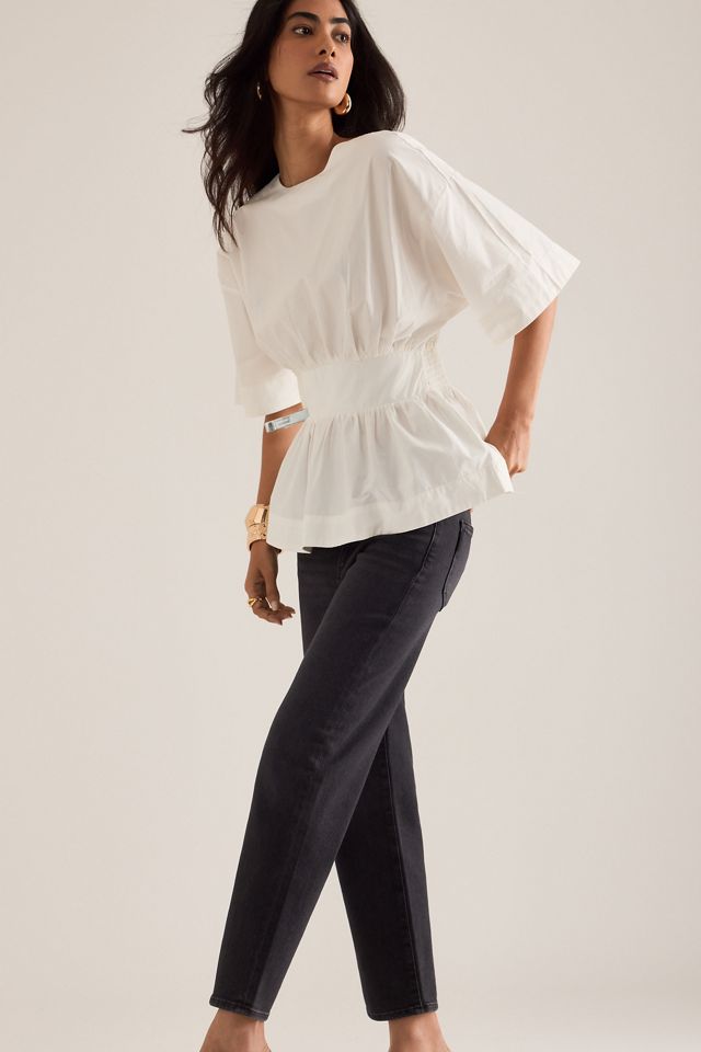 Jeans alla caviglia a vita media PAIGE Mason #2
