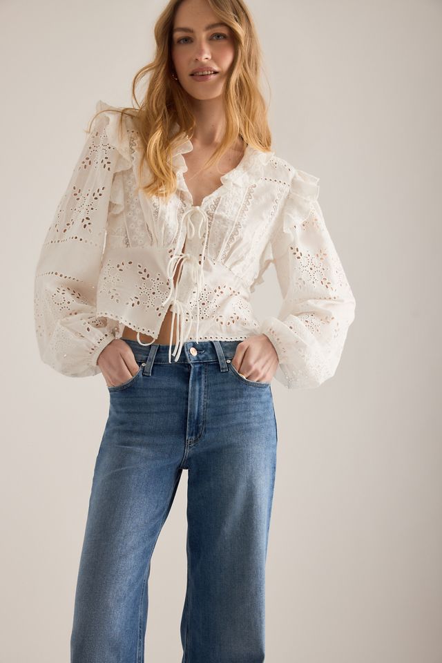 Jeans de Pierna Ancha Anessa PAIGE #2