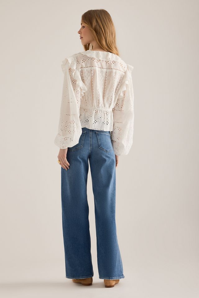 Jeans de Pierna Ancha Anessa PAIGE #5