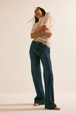 PAIGE Leenah High-Rise Wide-Leg Jeans