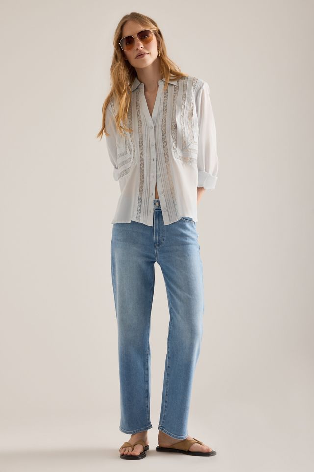 Jeans PAIGE Mason Tobilleros de Pierna Recta #3