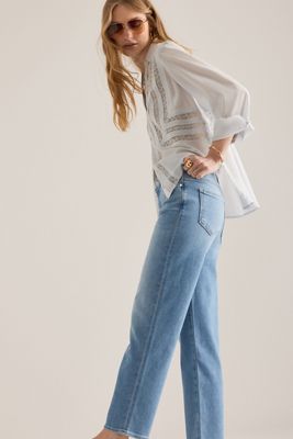 PAIGE Mason Ankle Straight-Leg Jeans