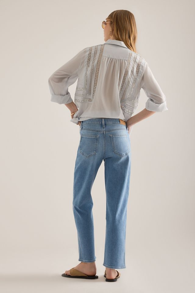 Jeans PAIGE Mason Tobilleros de Pierna Recta #1