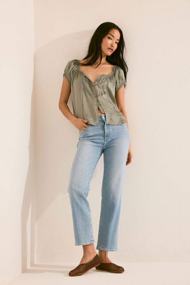 Jeans PAIGE Mason Tobilleros de Pierna Recta #6