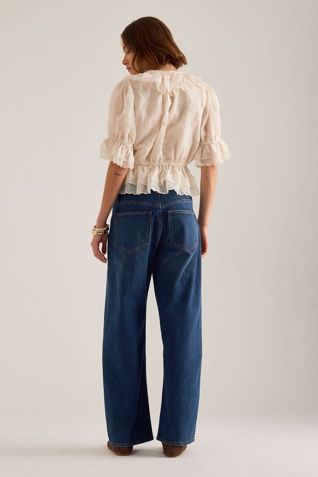 Jeans a Vita Alta Modello Barrel Ariella PAIGE #5
