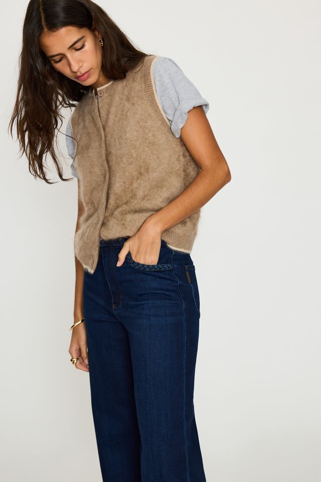 PAIGE Anessa 31" Wide Leg Jeans #3