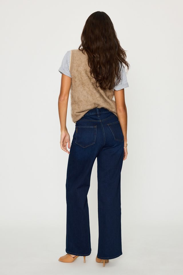 PAIGE Anessa 31" Wide Leg Jeans #4
