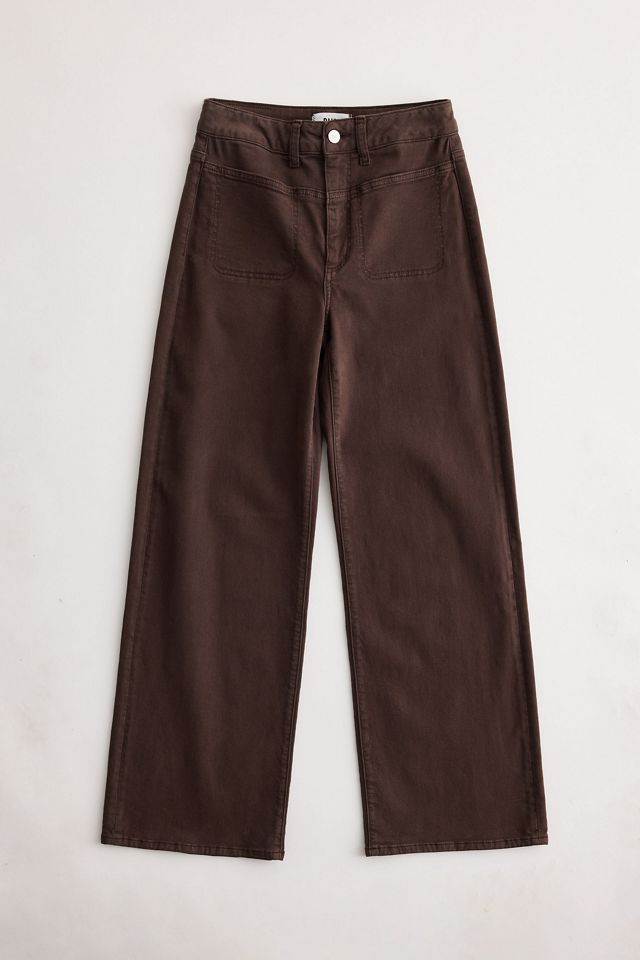 PAIGE Anessa Jeans mit Vorderpasse und weitem Bein #7