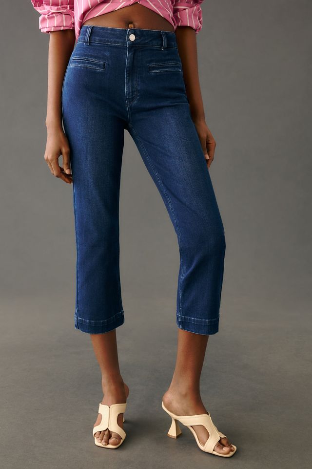 The Essential Slim High-Rise Straight Jeans by Maeve #1