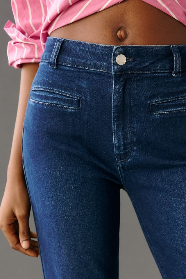 The Essential Slim High-Rise Straight Jeans by Maeve #2