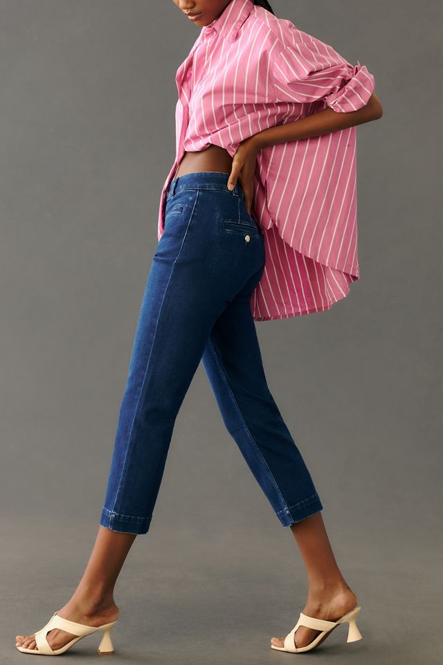 The Essential Slim High-Rise Straight Jeans by Maeve #3
