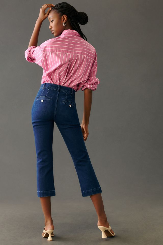 The Essential Slim High-Rise Straight Jeans by Maeve #4