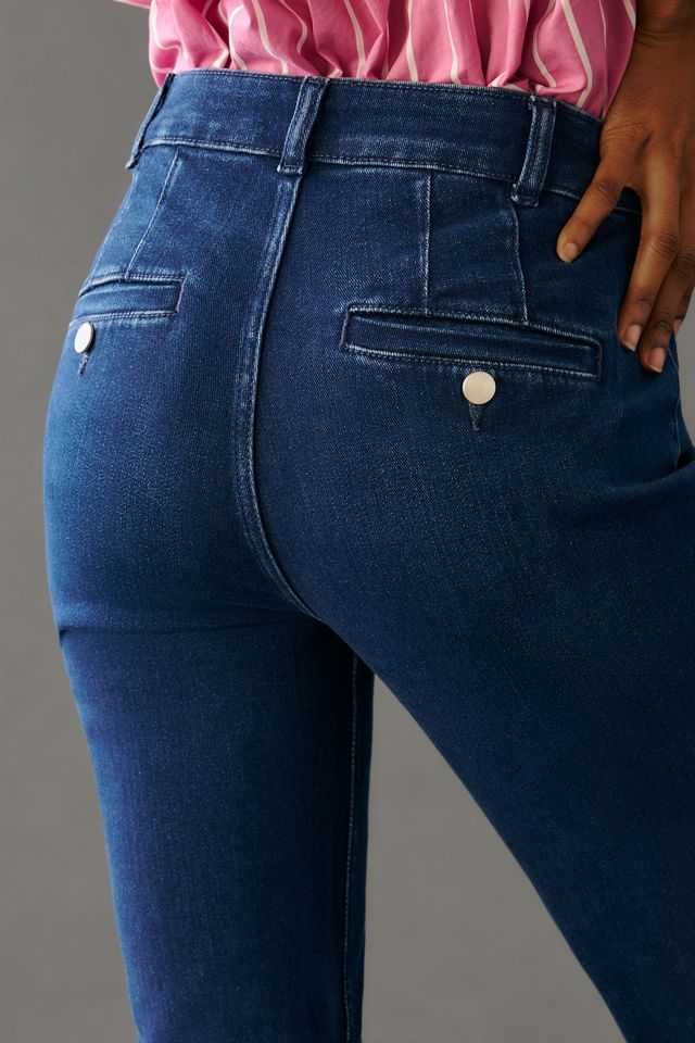 The Essential Slim High-Rise Straight Jeans by Maeve #5