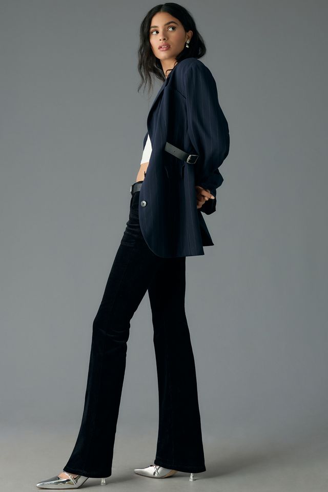 The Icon Low-Rise Corduroy Chop Pocket Flare Jeans by Pilcro #2