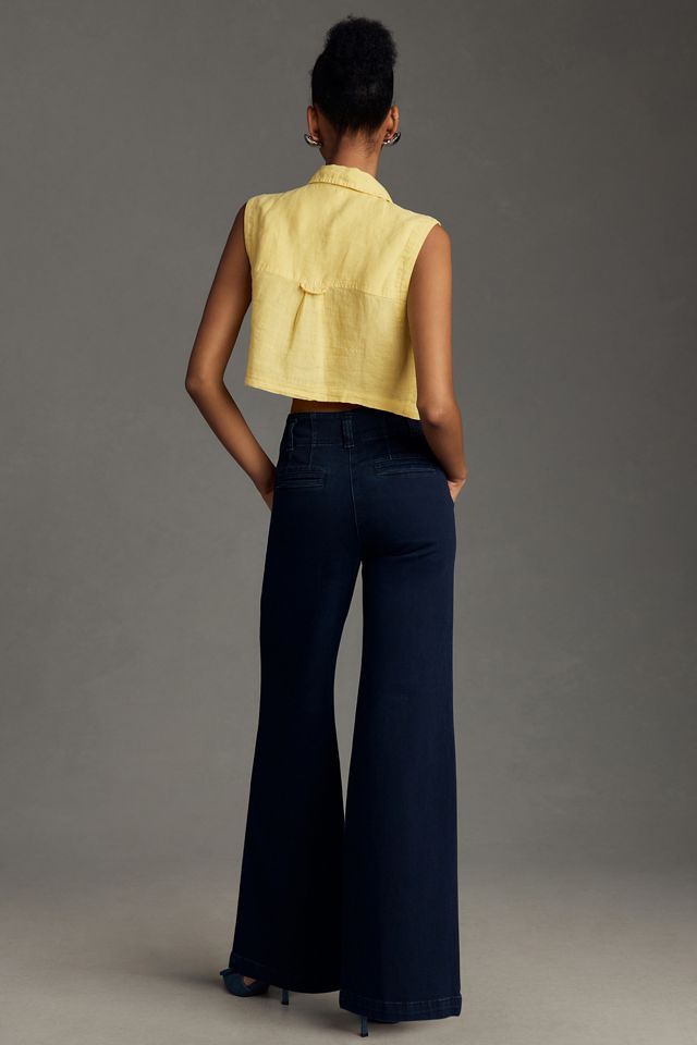 The Naomi High-Rise Wide-Leg Jeans by Maeve