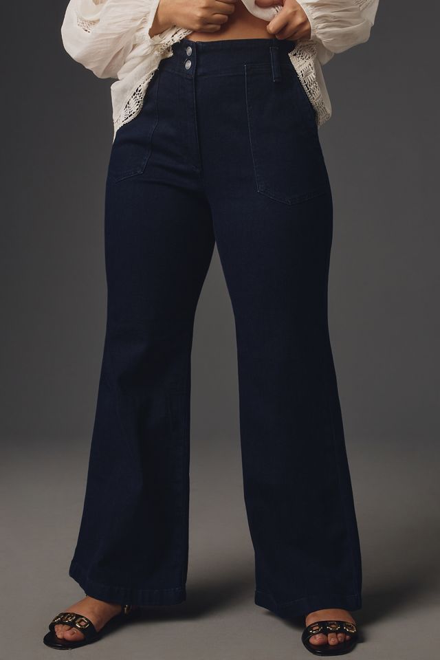 The Naomi High-Rise Wide-Leg Jeans by Maeve