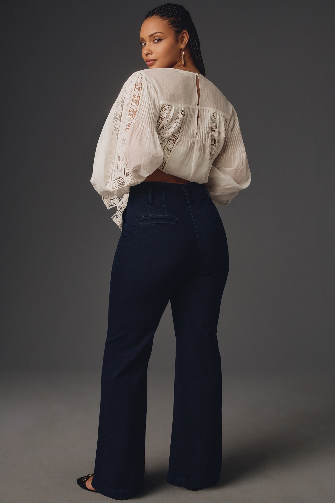 The Naomi High-Rise Wide-Leg Jeans by Maeve