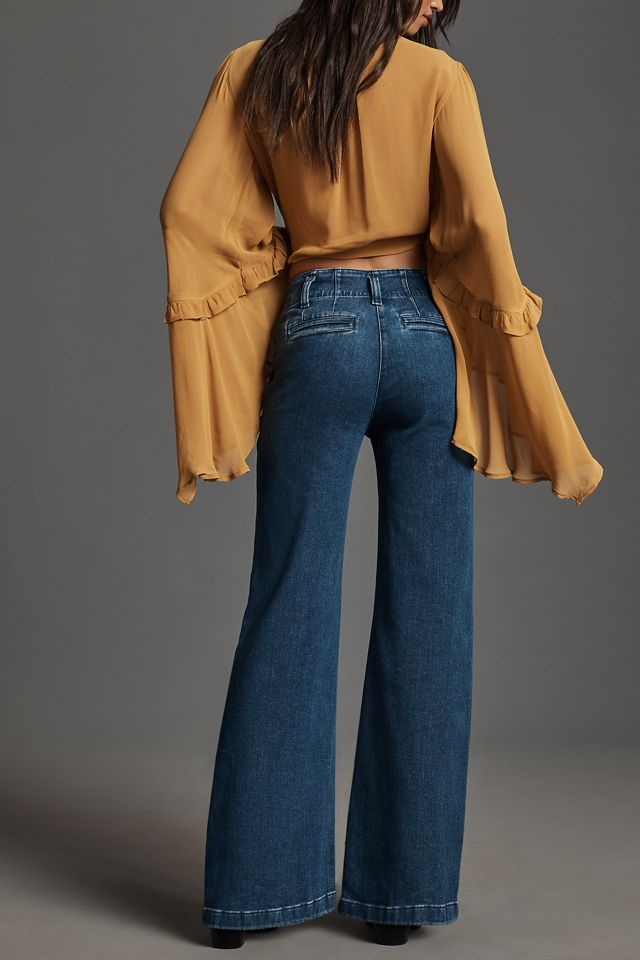 The Naomi High-Rise Wide-Leg Jeans by Maeve #2