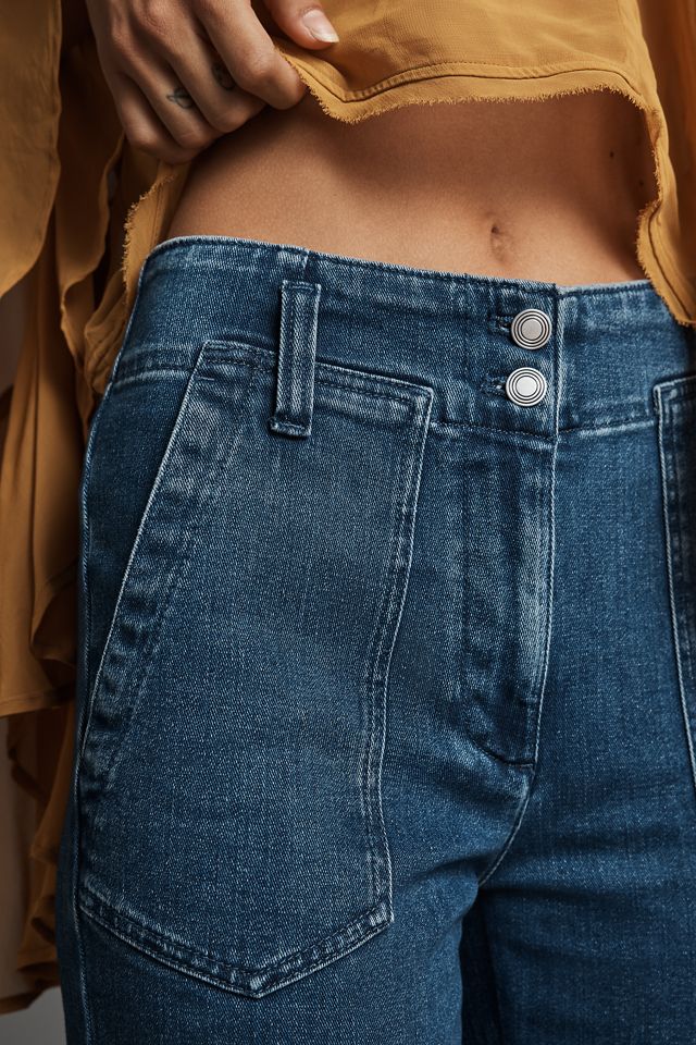 The Naomi High-Rise Wide-Leg Jeans by Maeve #3