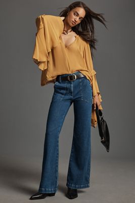 Jada High Rise Straight Leg Jeanns