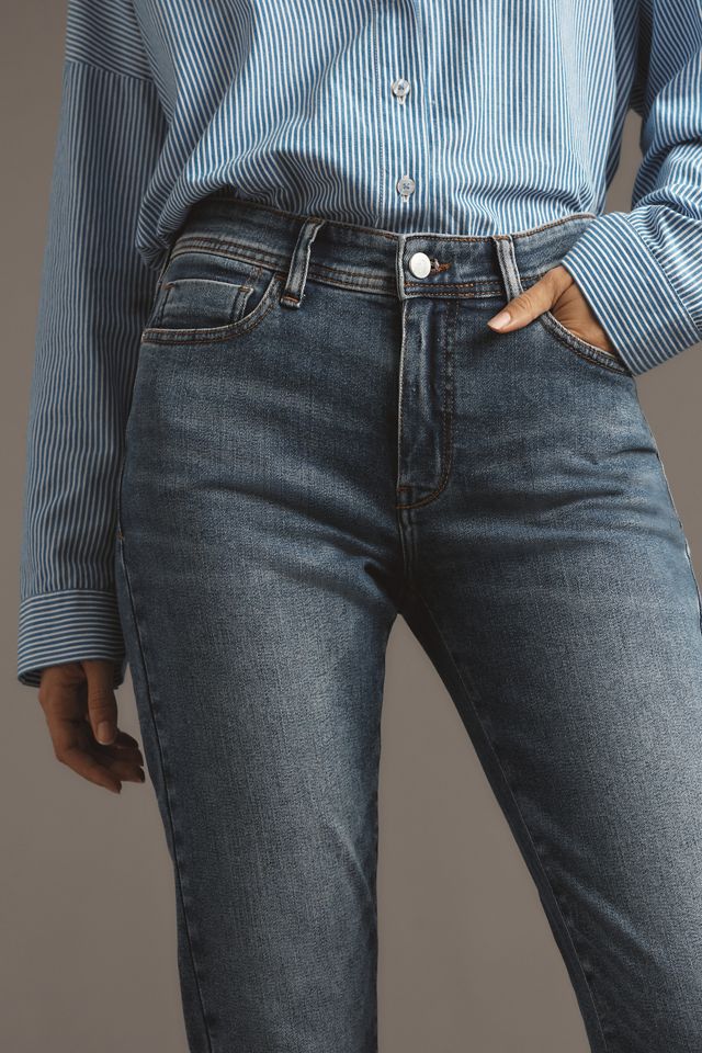 The Slim Boyfriend Mid-Rise Relaxed Jeans by Pilcro #2