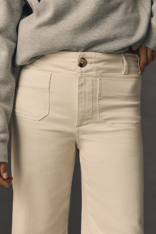 The Colette Crop Wide-Leg Jeans by Maeve #4
