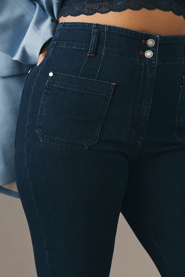 Maeve Junie High-Rise Slim-Leg Jeans #6