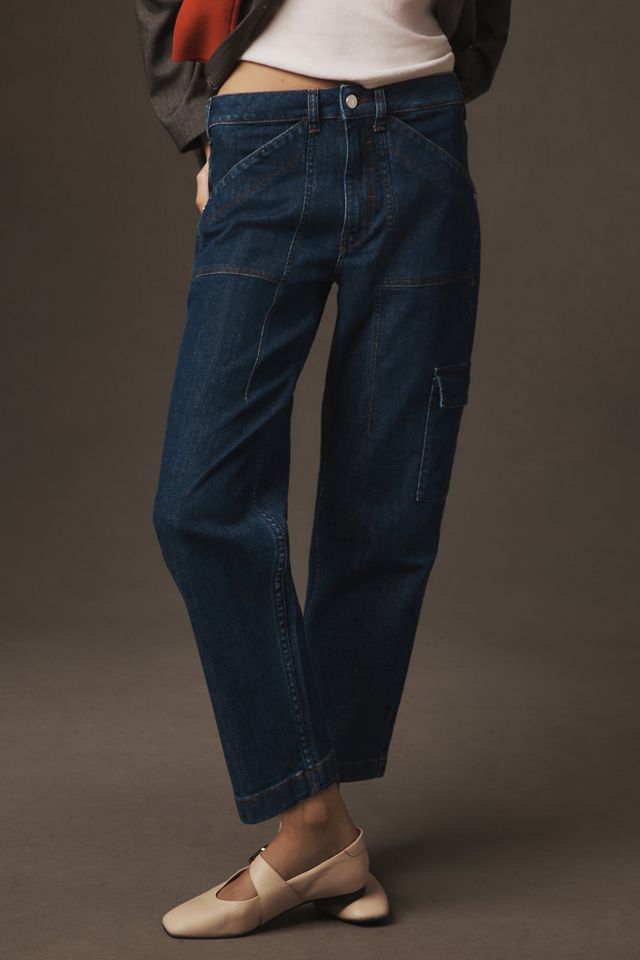 Pilcro Mid-Rise Slim Straight-Leg Jeans #1