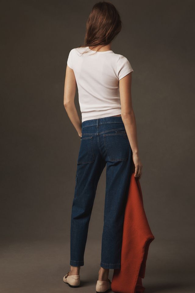 Pilcro Mid-Rise Slim Straight-Leg Jeans #3
