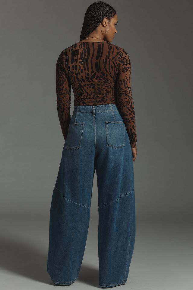 Jeans Barrel de Largo Completo Pilcro Cónicos #8