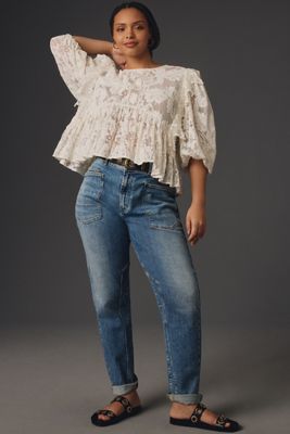 The Wanderer Mid-Rise Relaxed Jeans by Pilcro
