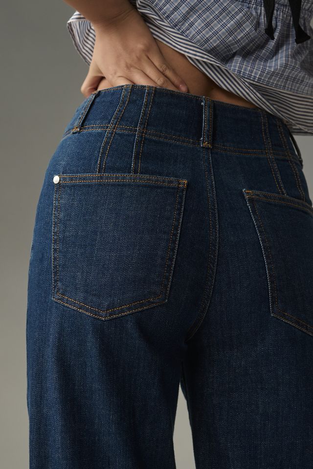 The Maisy Relaxed Cuff Mid-Rise Straight-Leg Jeans by Pilcro #4
