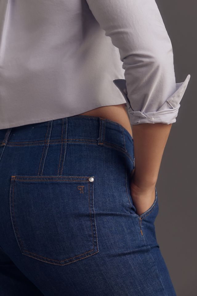 The Maisy Relaxed Cuff Mid-Rise Straight-Leg Jeans by Pilcro #8