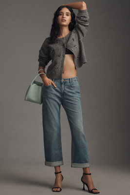 PILCRO BAGGY SLIM BOYFRIEND HIGH-RISE RELAXED JEANS 
