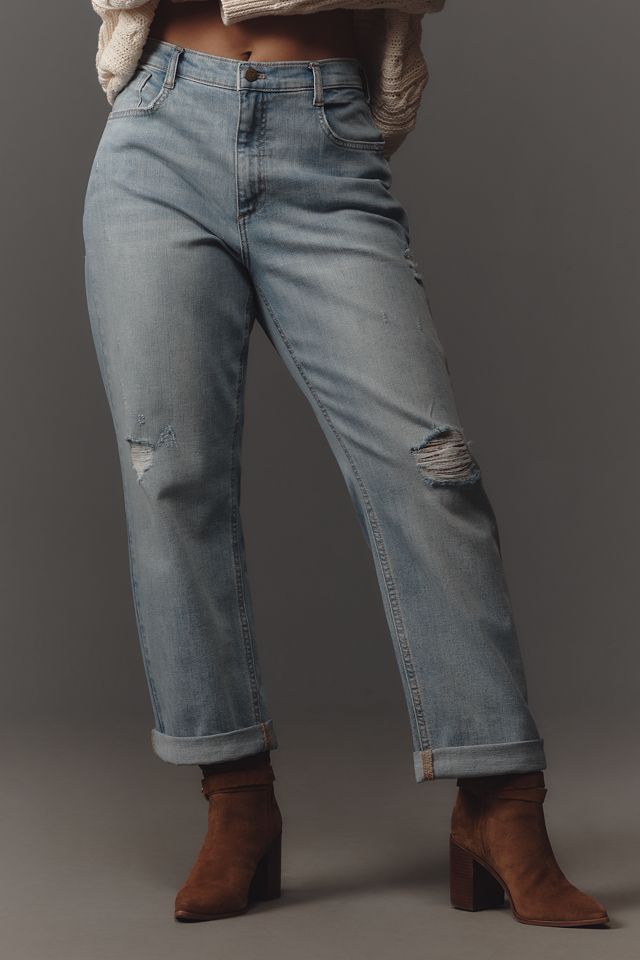 Jeans Boyfriend Baggy Slim Pilcro a Vita Alta #7