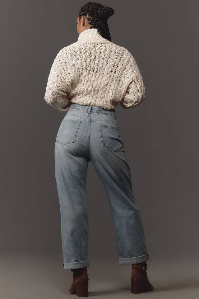 Jeans Boyfriend Baggy Slim Pilcro a Vita Alta #8