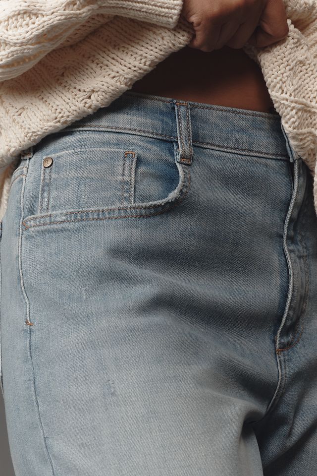 Jeans Boyfriend Baggy Slim Pilcro a Vita Alta #9
